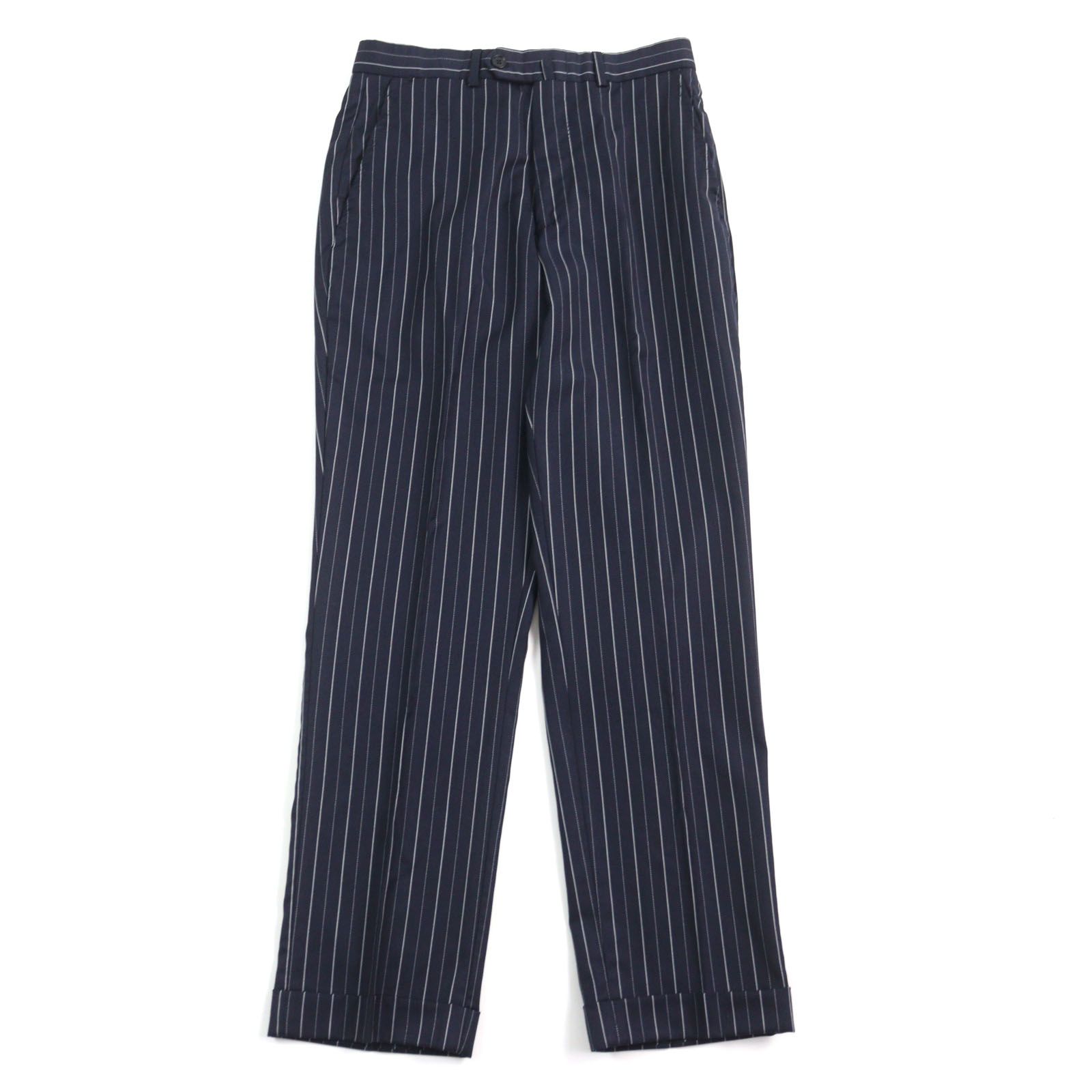 【極美品・未使用品】 ISAIA イザイア SUPER 120'S ジャケット 美品○ISAIA イザイア ウール100% Super 120s生地使用 ストライプ柄