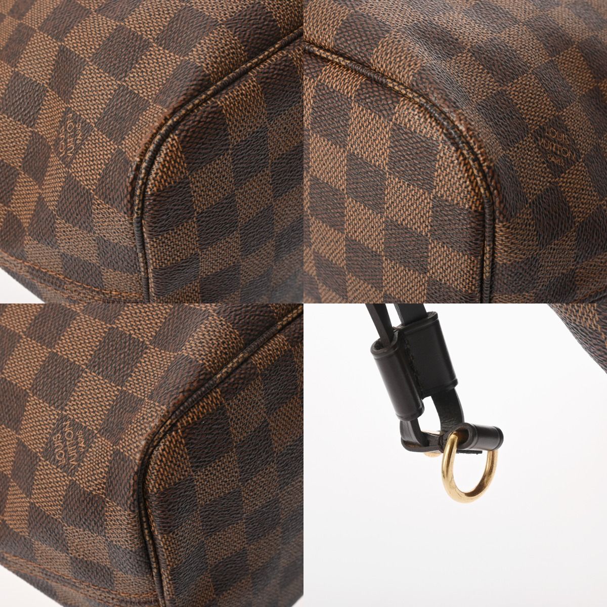 レディース ダミエキャンバス