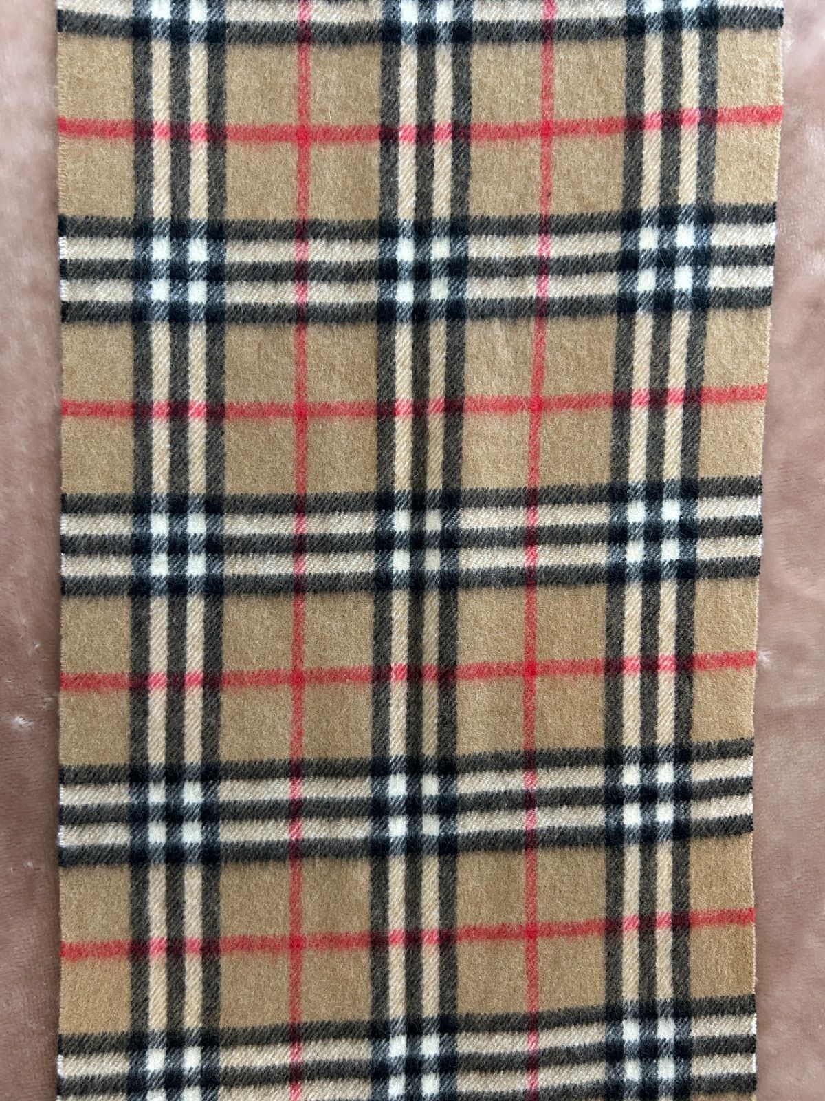 英国製 ノバチェックストールショールスカーフ