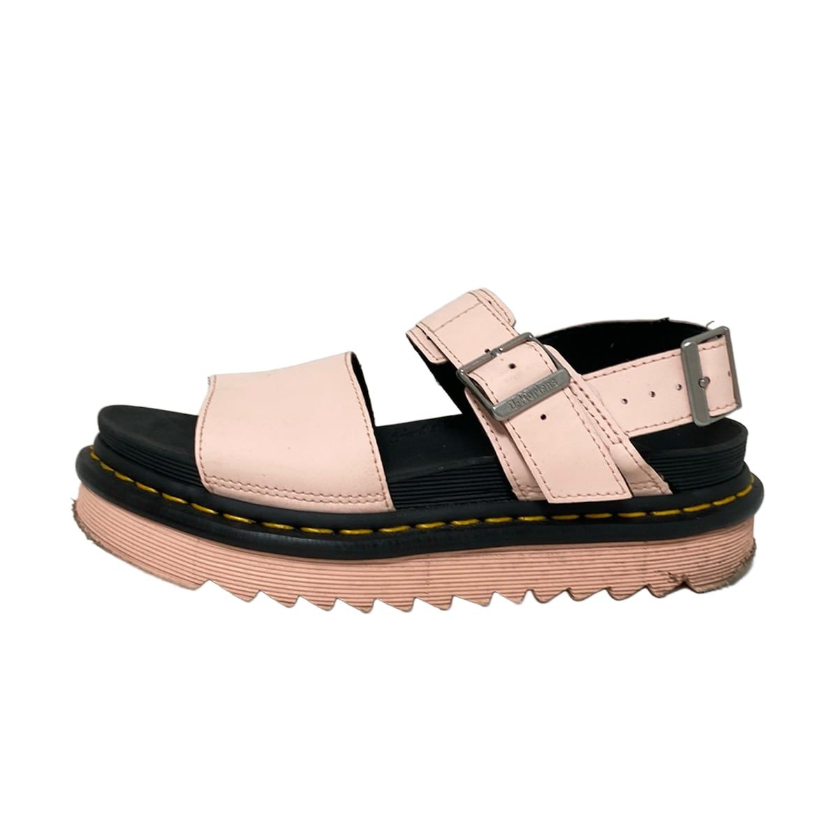 Dr Martens ドクターマーチン サンダル UK 4 レディース ピンク レザー