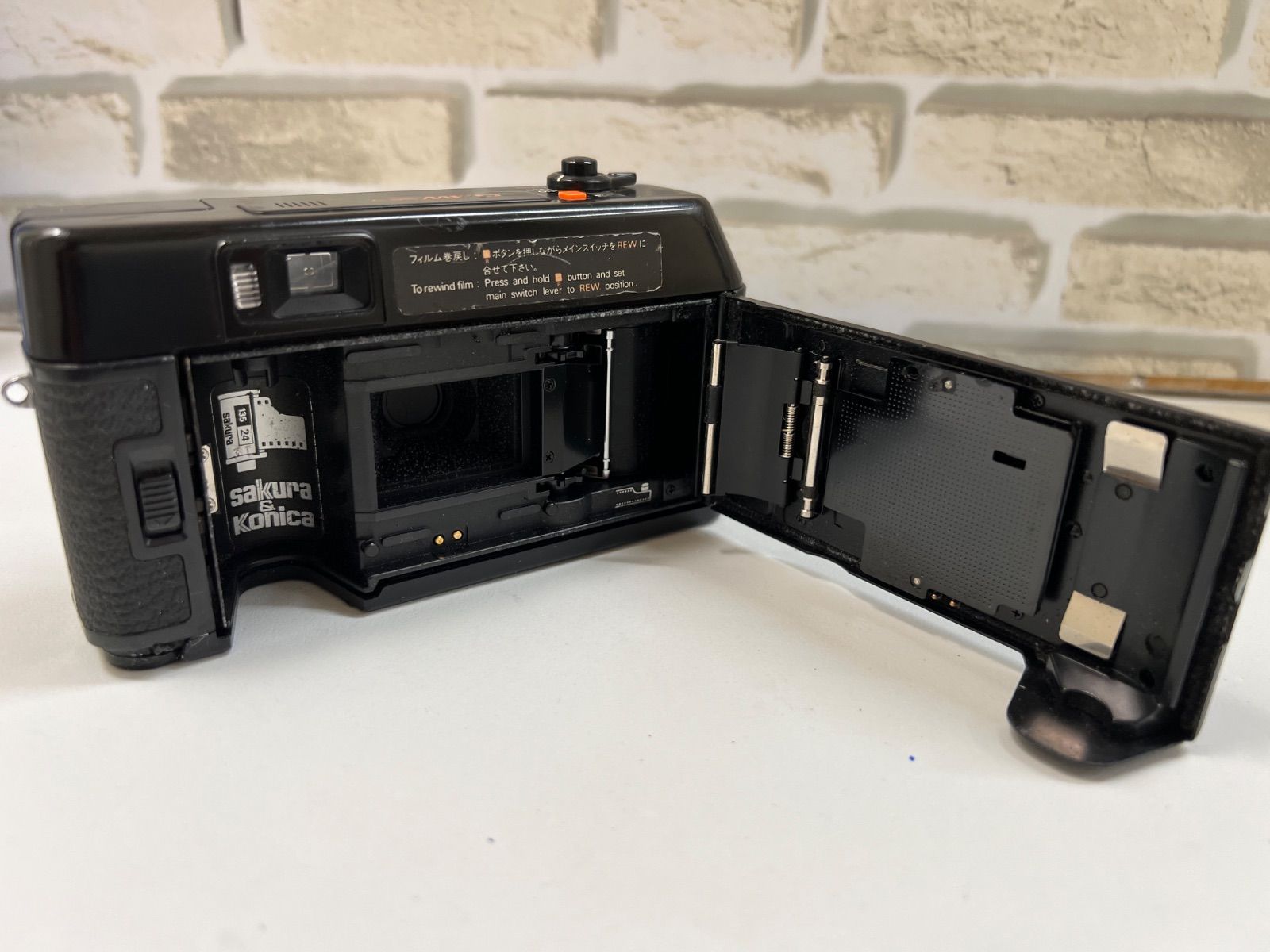 O6-76】◇ Konica / コニカ フィルムカメラ AUTO DATE C35 MFD