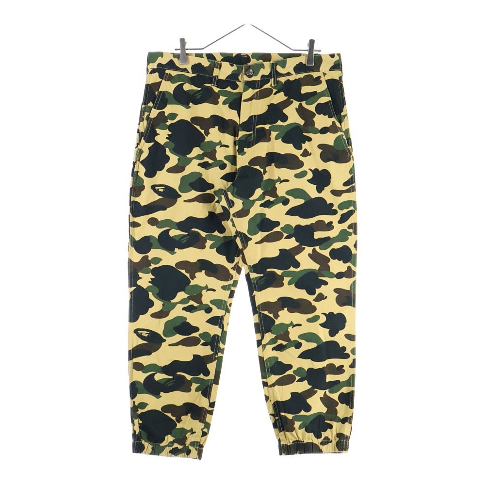 A BATHING APE アベイシングエイプ 1ST CAMO TRACK PANTS 001SPD301007X 1STカモトラックパンツ マルチ