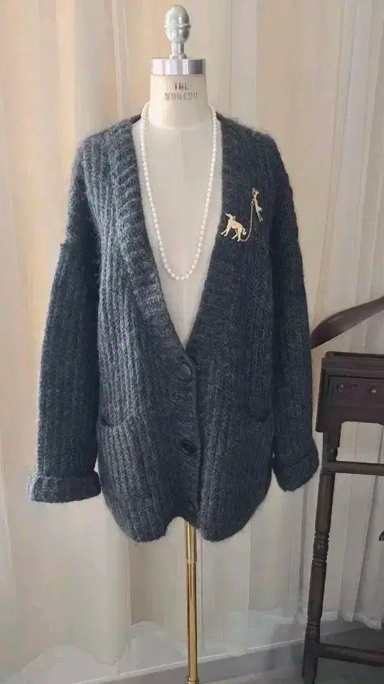 ララ ベルリン モヘア カーディガン ヴィンテージ レディース ニット