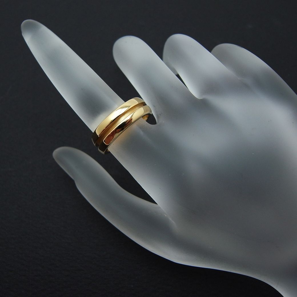 ティファニー Tiffany&Co. グルーブド リング 指輪 約9号 SV925