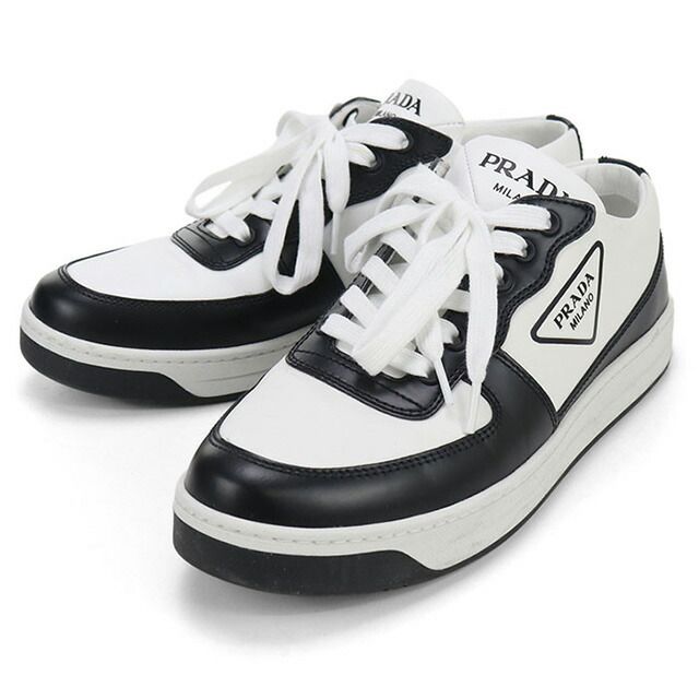 プラダ PRADA シューズ レディース 1 E 796 M トライアングル ロゴ