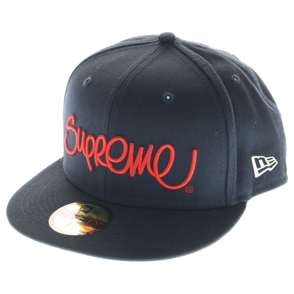SUPREME シュプリーム 22SS×New Era Handstyle cap ニューエラ ハンドスタイル キャップ ネイビー