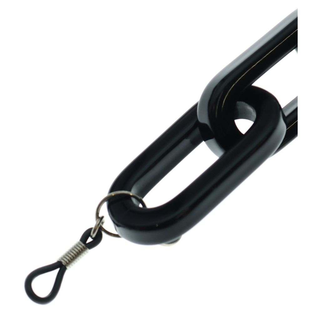 GUCCI グッチ メガネチェーン ストラップ アイウェア ブラック シルバー金具 ODELLYA_COM