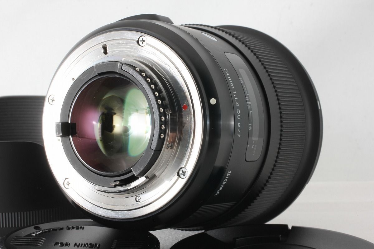  シグマ SIGMA 24 mm F 1 4 DG HSM Art ニコンF用 完備 元箱 48747 レンズ(単焦点) カメラ