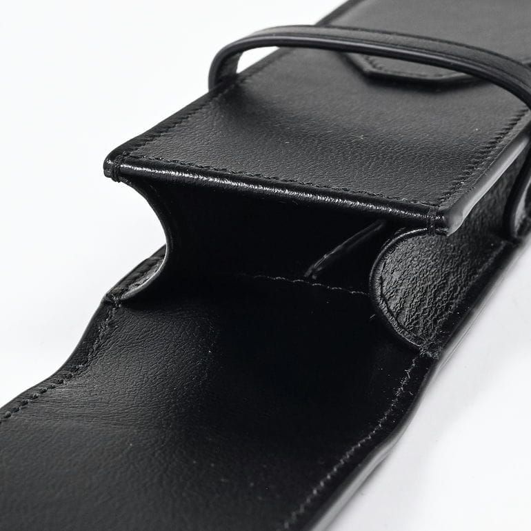 モンブラン MONTBLANC ペンケース マイスターシュテュック 2本差しペンポーチ ブラック レザー 198354 筆記具 筆記具 WWW_OPDRERGINERDOGAN_COM