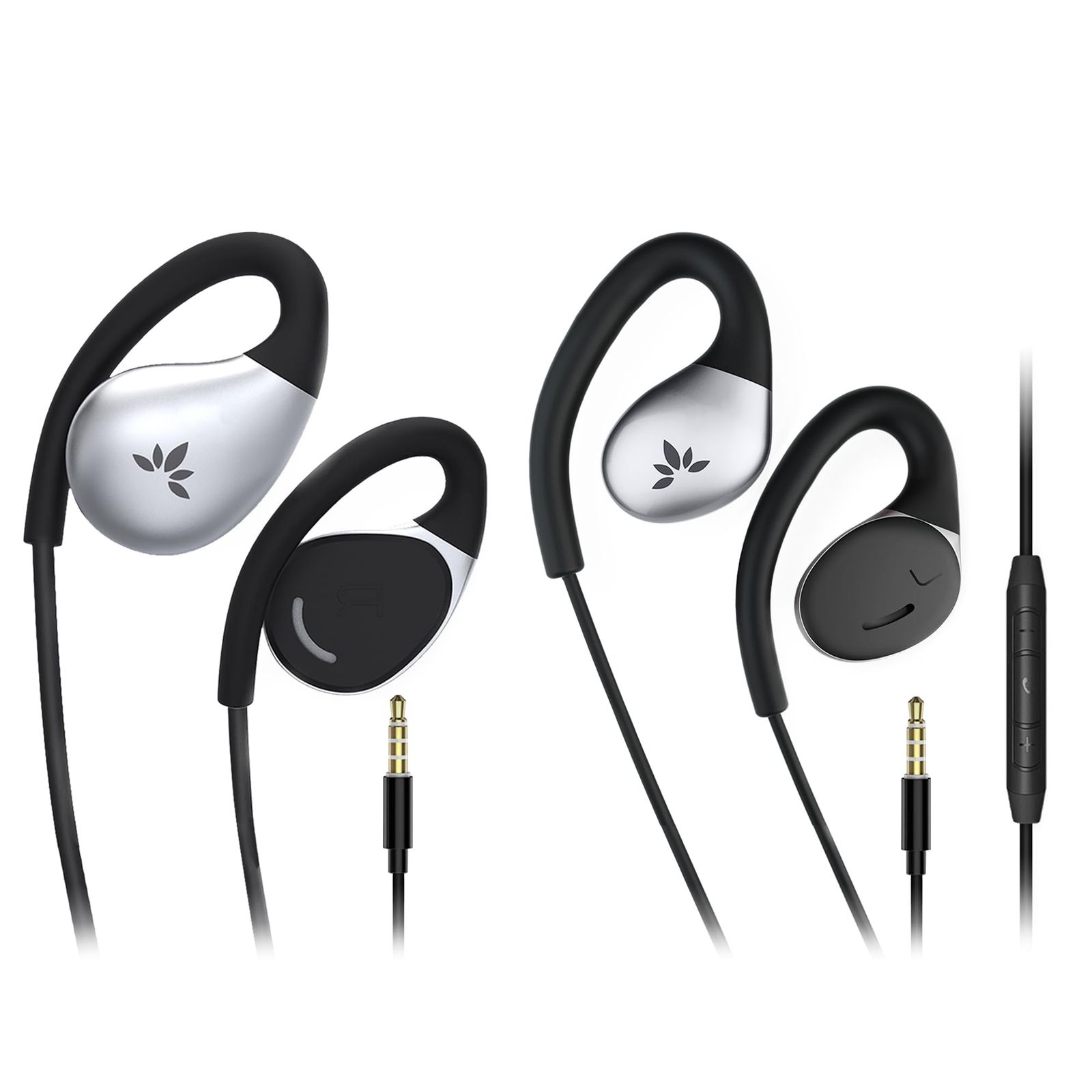 新品 Avantree Resolve (S& Lサイズ) 2個パック 有線オープンイヤー