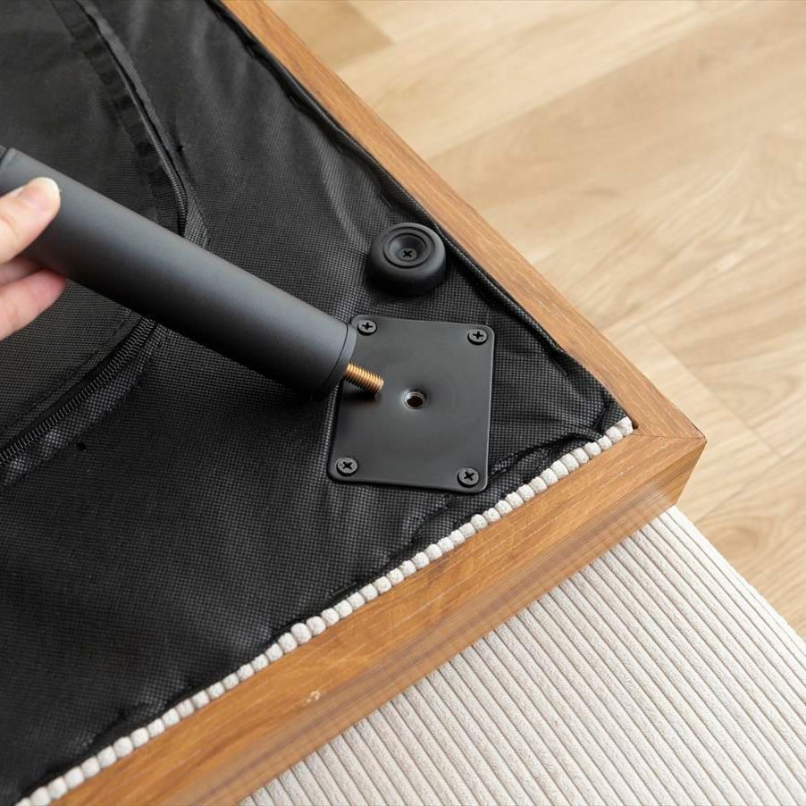 ファブリック リクライニングソファ