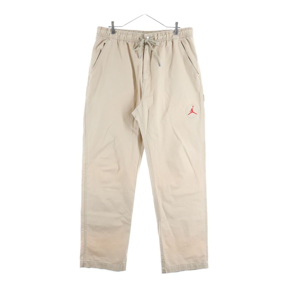 JORDAN BRAND ジョーダンブランド CACTUS JACK AS M J TS CANVAS PANT カクタスジャック キャンバス ワッペンロゴ イージー ぺインターパンツ ベージュ DD 4779 201