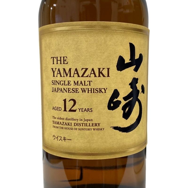 サントリー ウイスキー 山崎12年 シングルモルト 700ml 43度