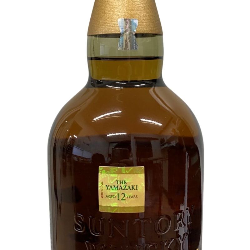 サントリー ウイスキー 山崎12年 シングルモルト 700ml 43度