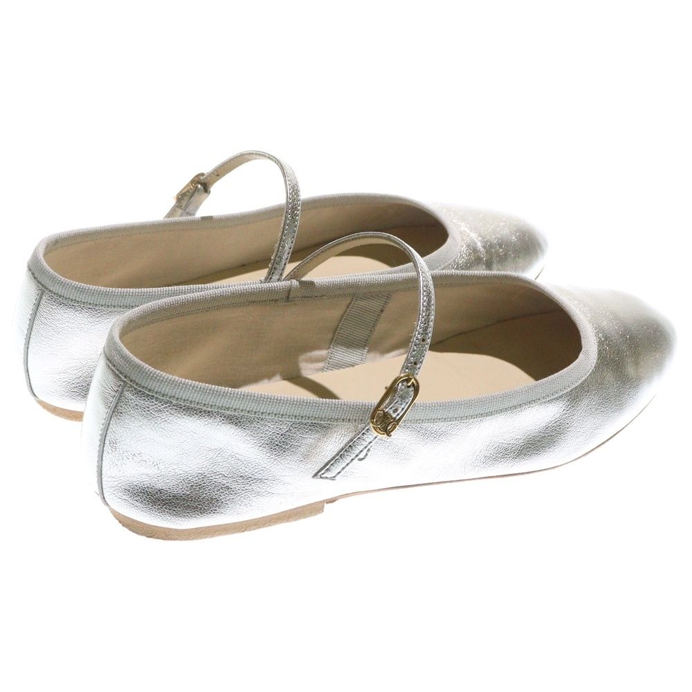 パンプス シルバー
