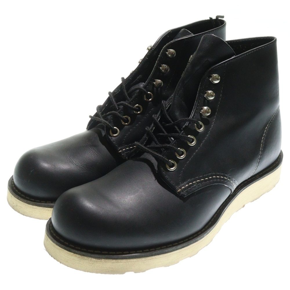 RED WING レッド ウイング 8165 6inch Classic Work Round Toe クラシックワーク ラウンドトゥ ハイカットブーツ ブラック