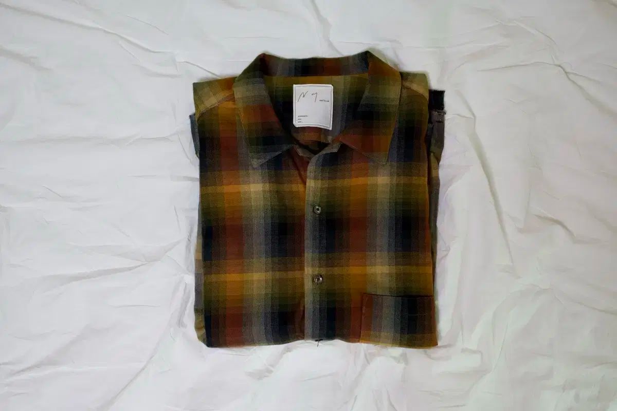 2 24aw アンセルム R C クラッシュ シャツ