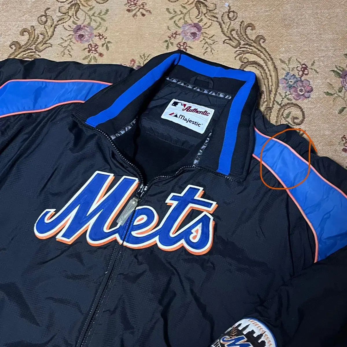 YORK メッツ マジェスティック アセンティック ジャケット