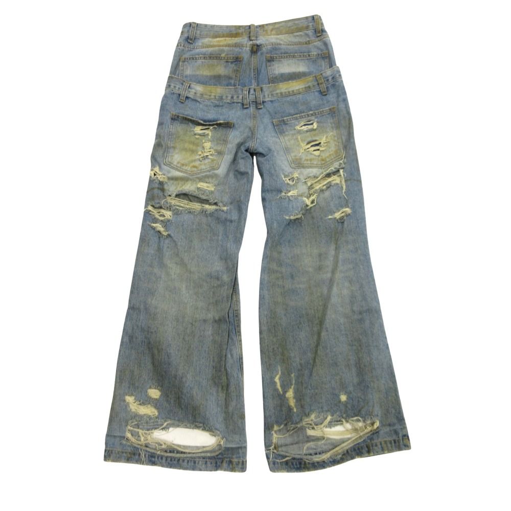 美品 SUNDAY OFF CLUB サンデーオフクラブ レイヤード フレア デニム