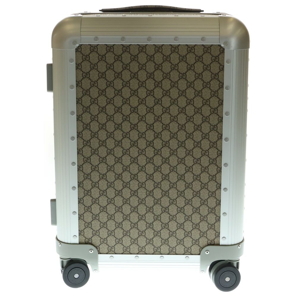 GUCCI グッチ PORTER ポーター キャビン トロリー GG総柄 ダイヤルロック式 キャリーバッグ スーツケース キャリーケース ベージュ シルバー 743841 9AACF