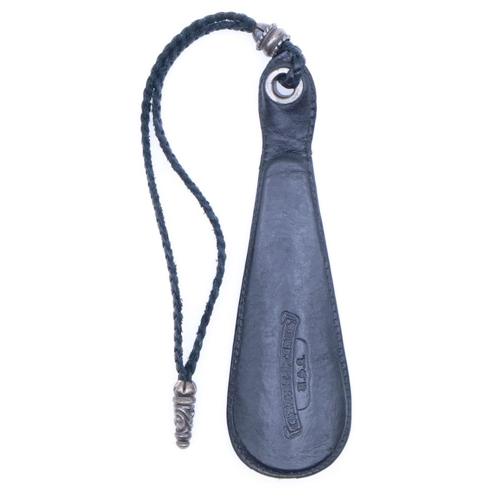 CHROME HEARTS クロムハーツ レザー靴ベラ SHOE HORN SML シューホーン ブラック