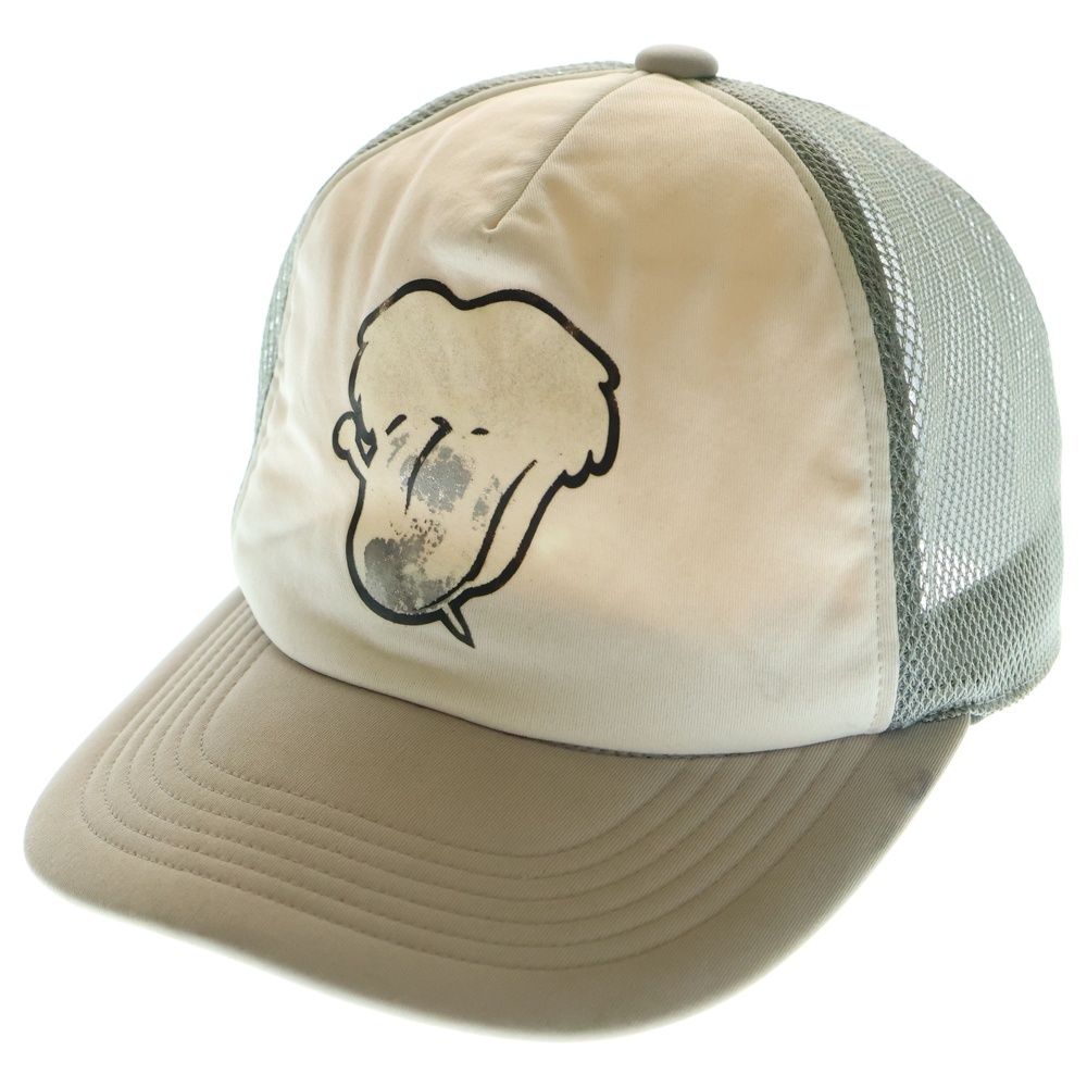 NUMBER N INE ナンバーナイン 03AW メッシュキャップ フロントデザイン グレー