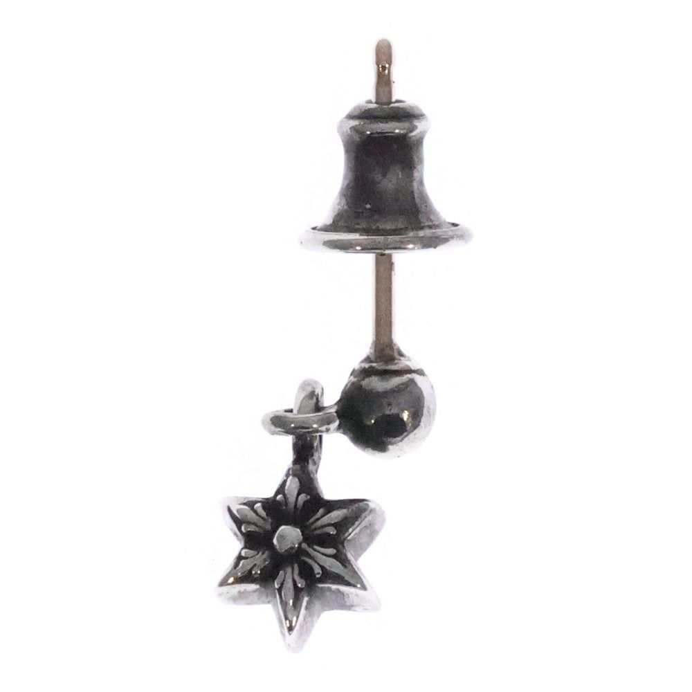CHROME HEARTS クロムハーツ TINY STAR DROP タイニースタードロップ ピアス シルバー