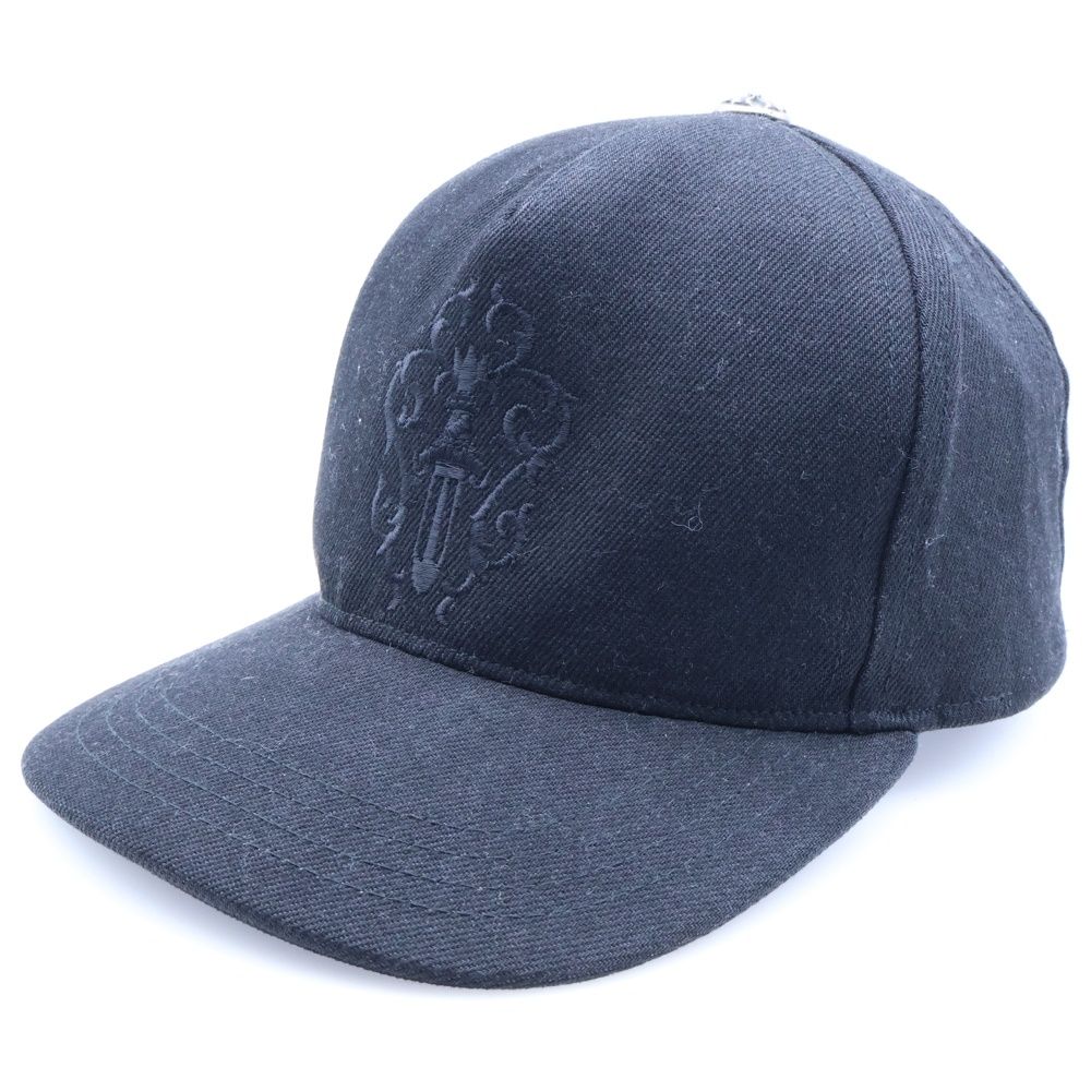 CHROME HEARTS クロムハーツ TRUCKER CAP ヴァインダガー刺繍 トラッカーキャップ ブラック