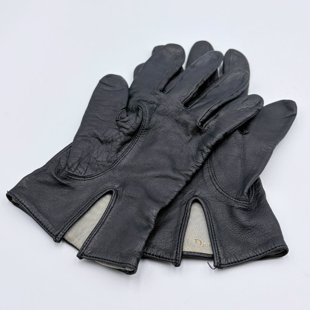 Dior ディオール レザーグローブ - メルカリ