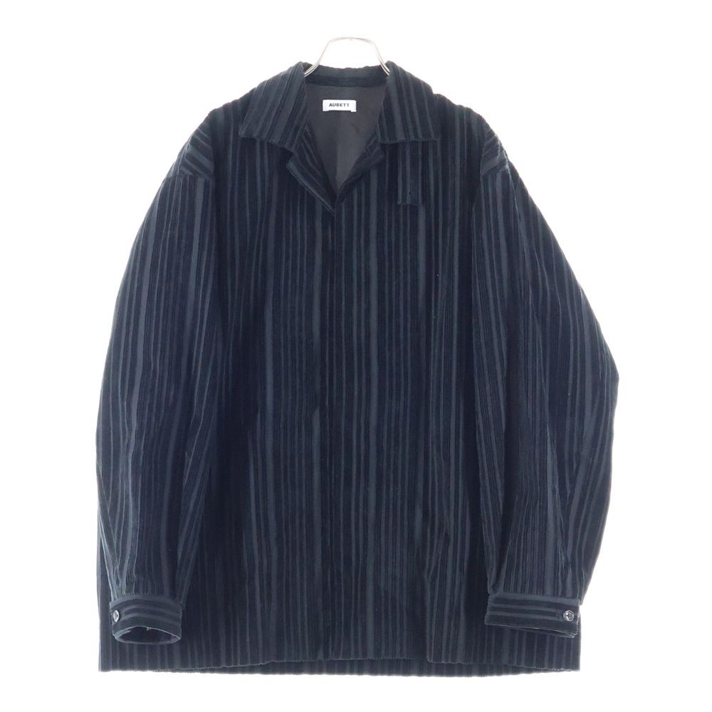 AUBETT オーベット ランダムコーデュロイカバーオール ジャケット ブラック 21-02-011