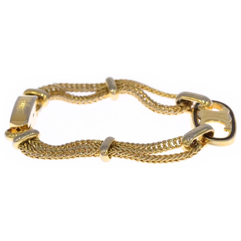 CELINE (セリーヌ) ブラソン モチーフ付 チェーンブレスレット