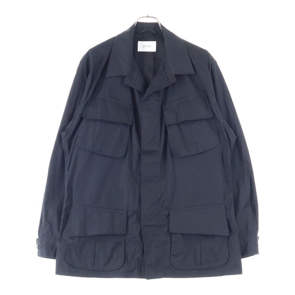 CIOTA シオタ スビンウェザー ジャングルファティーグジャケット ブラック JKLM-116M