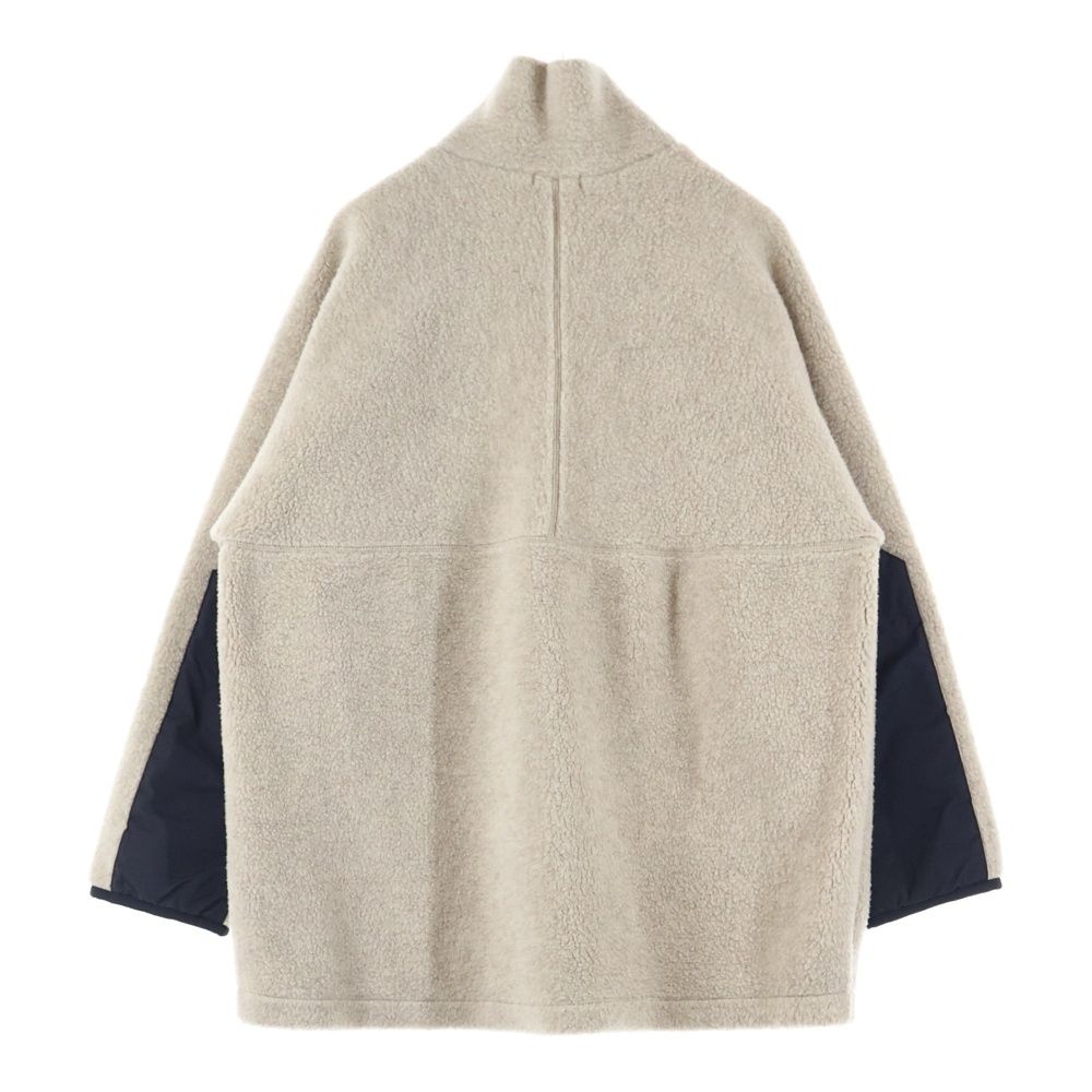 ULTERIOR アルテリア STAND UP WOOL BOA JACKET スタンドアップ ボアジャケット アイボリー ULBS07-20C42U