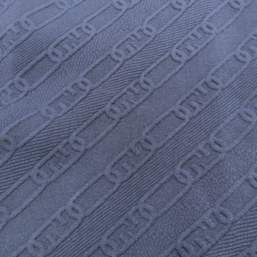 未使用 21SS FENDI フェンディ FFロゴ ズッカ チェーン柄 エンボス加工