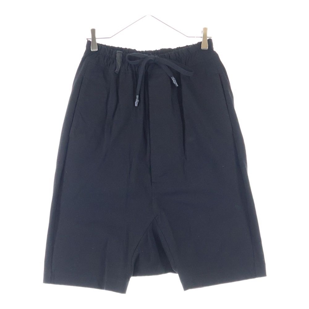 ISAMU KATAYAMA BACKLASH イサムカタヤマバックラッシュ サルエルショートパンツ ショーツ ブラック 1934-01