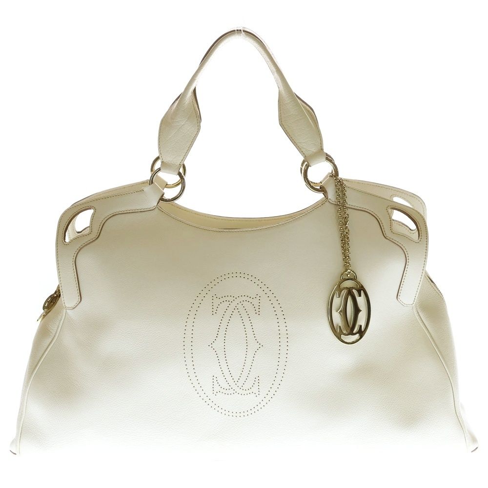 Cartier (カルティエ) マルチェロ パンチングロゴ レザー ハンド