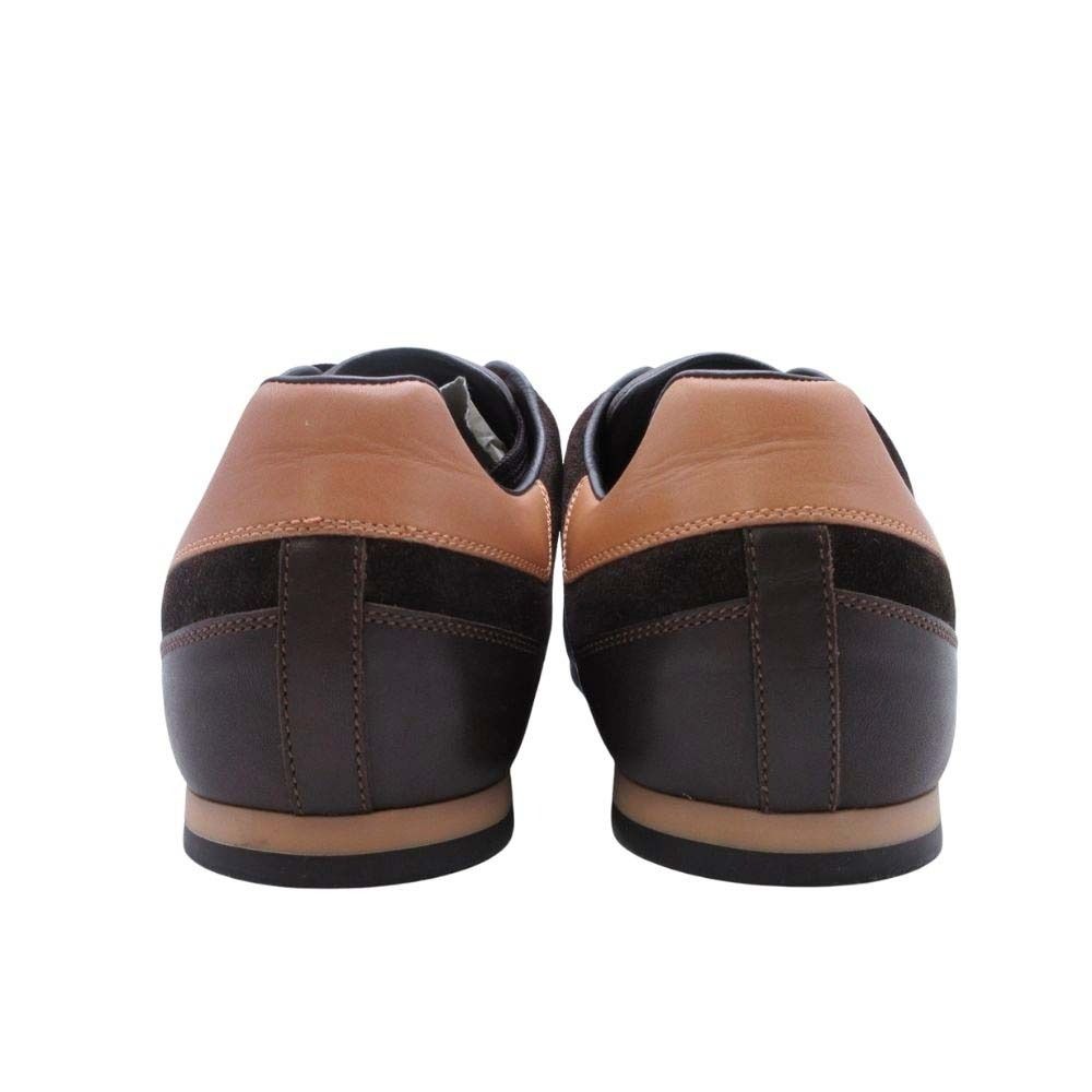 美品 2009年製 LOUIS VUITTON ルイヴィトン パンチング ロゴ スエード  