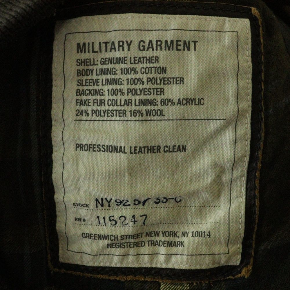 Jacket 襟ボア付き