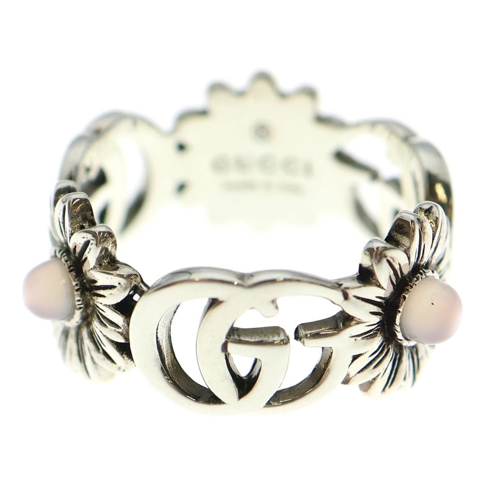GUCCI (グッチ) Flower Double G Ring ダブルG フラワー マザーオブ