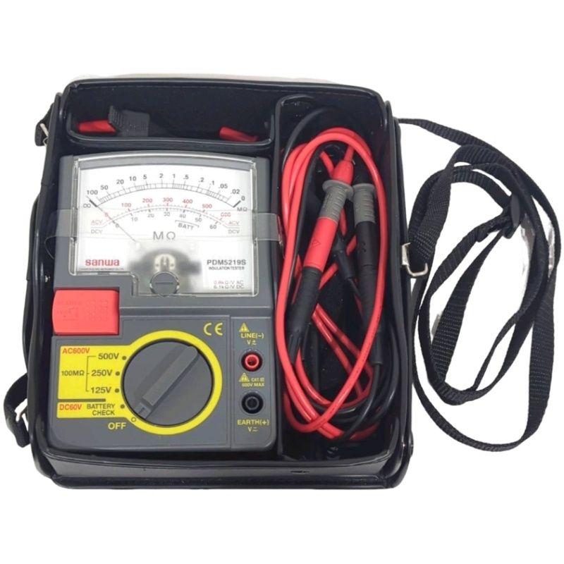 三和電気計器 絶縁抵抗計 PDM5219S グレー 通電のみ 家電 電化製品 12509K80