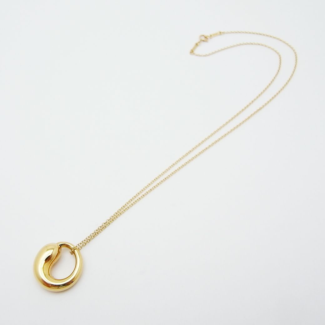 ティファニー エターナル サークル ペンダント ネックレス 750YG SA