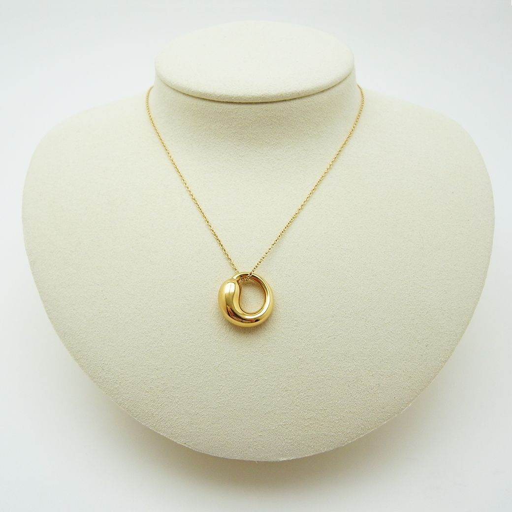 ティファニー エターナル サークル ペンダント ネックレス 750YG SA