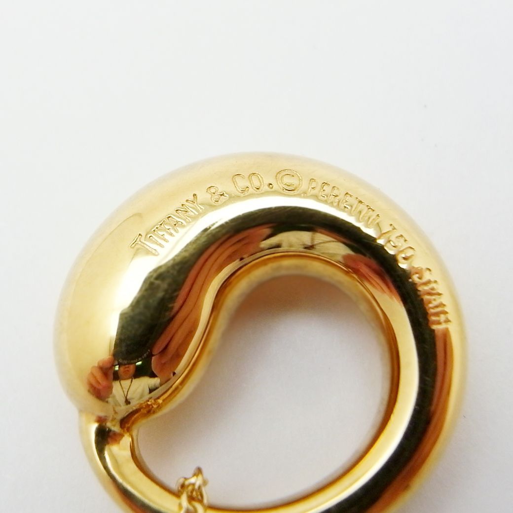 ティファニー エターナル サークル ペンダント ネックレス 750YG SA