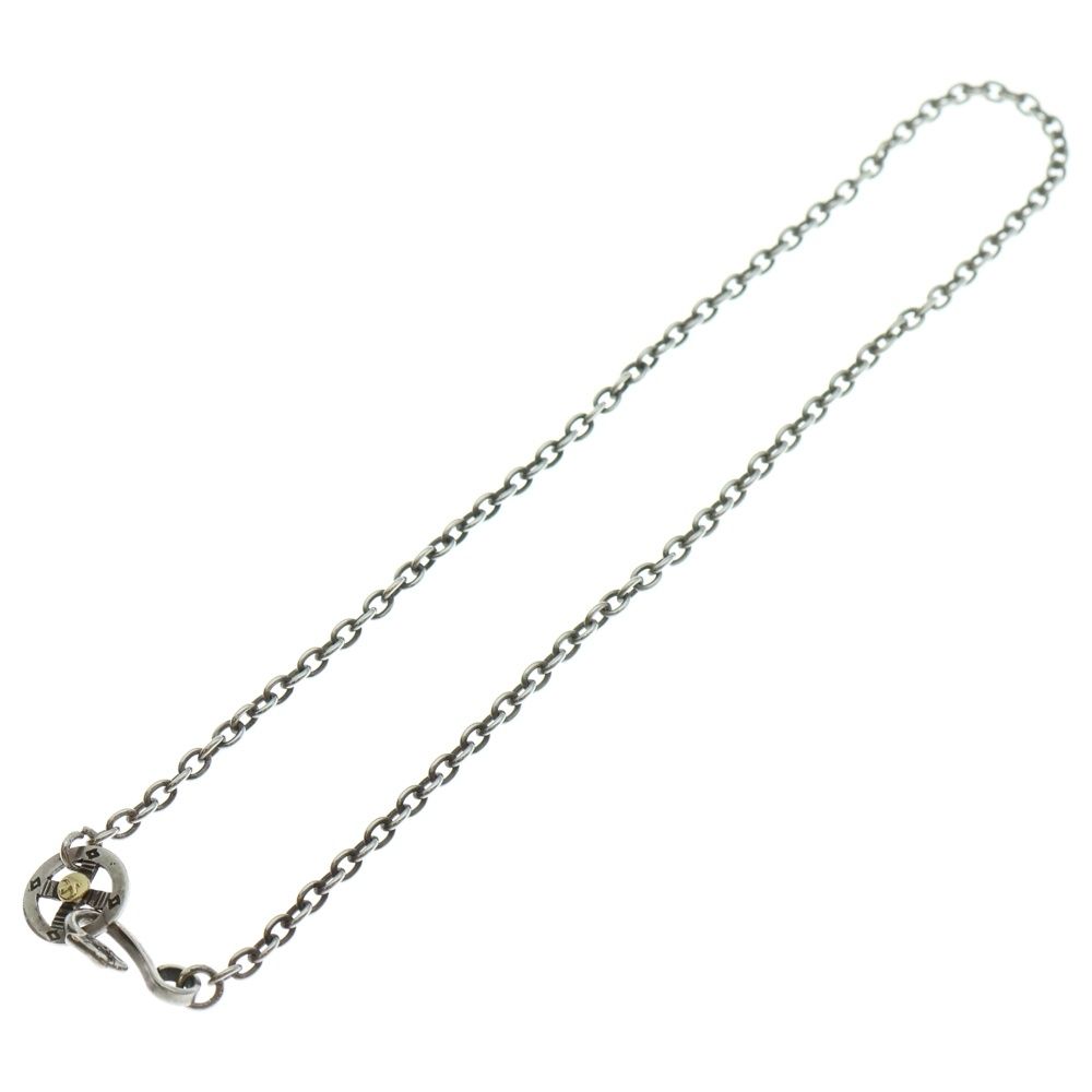 goro s ゴローズ メタル付きホイール太丸チェーン ネックレスチェーン シルバー ゴールド