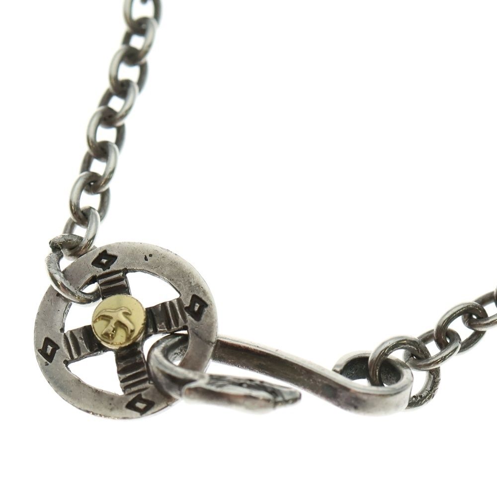 goro s ゴローズ メタル付きホイール太丸チェーン ネックレスチェーン シルバー ゴールド