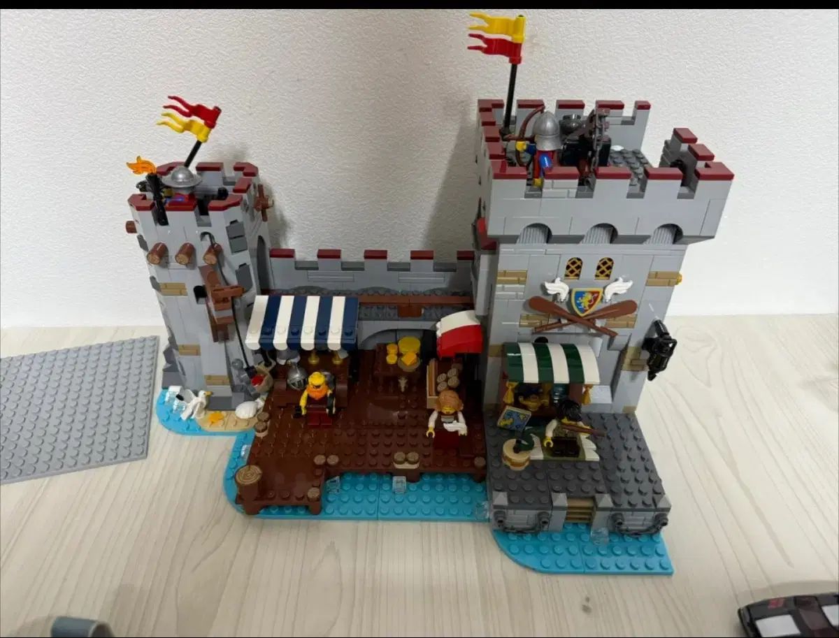 LEGOブロックブリックリンク 中世港市場