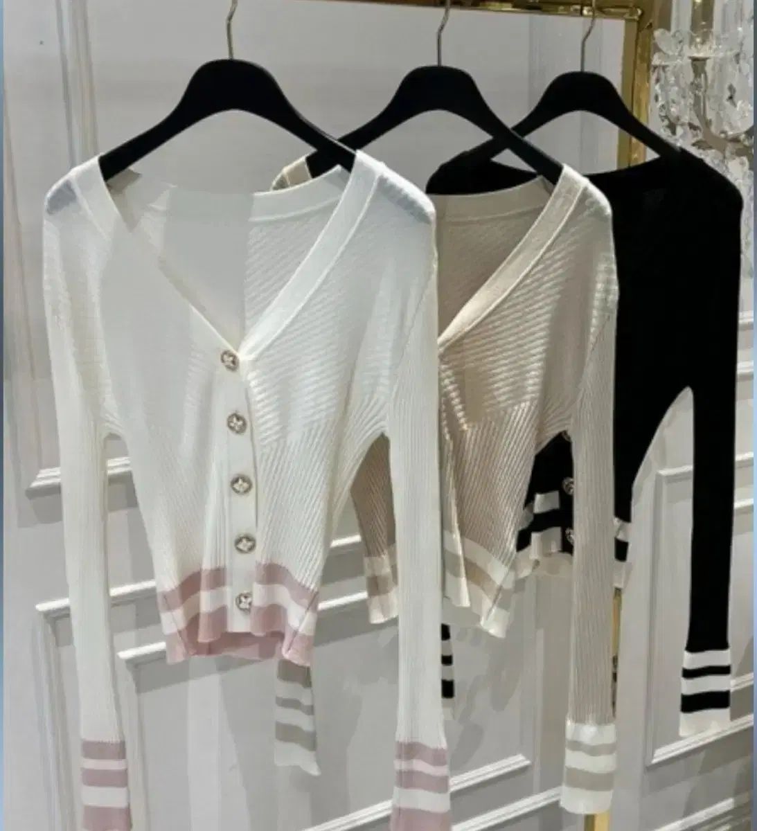 マカロンカーディガン ベージュ1枚