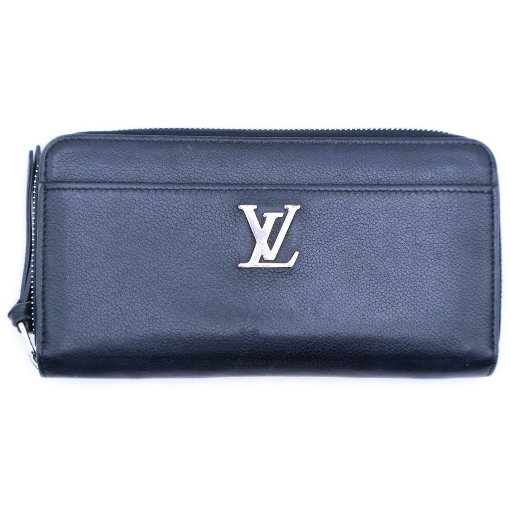 LOUIS VUITTON ルイヴィトン パルナセア ジッピー ロックミー カーフレザー ノワール 財布 長財布 ラウンドジップ ブラック M62622