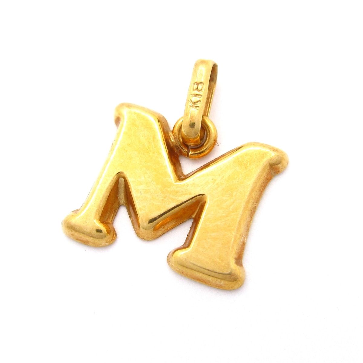 Unbranded ノーブランド ペンダントトップ K18YG 総重量 0.5g