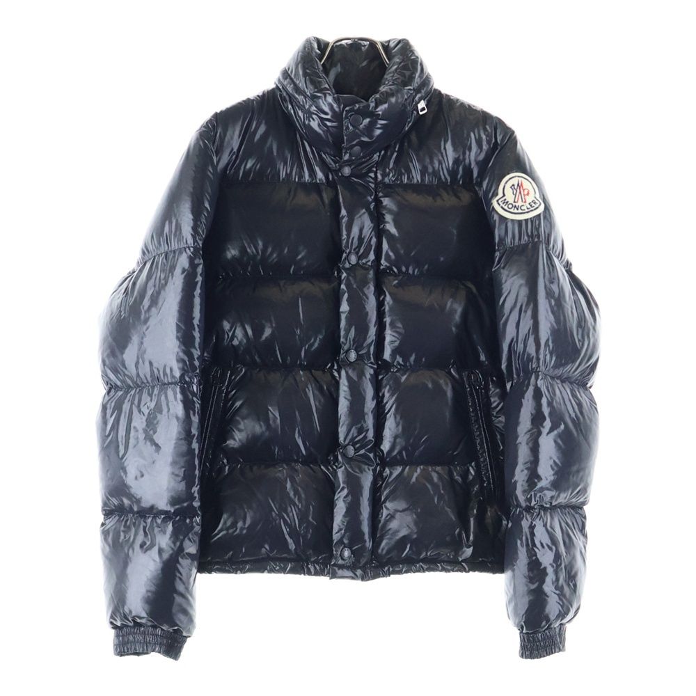 MONCLER モンクレール EVEREST エベレスト ワッペンロゴ ジップアップ ダウンジャケット ブラック 41310 60 68950